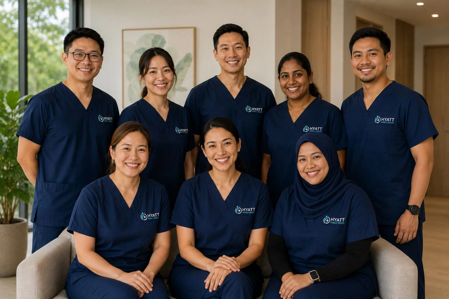 The HYATT Mobile Health clinical team